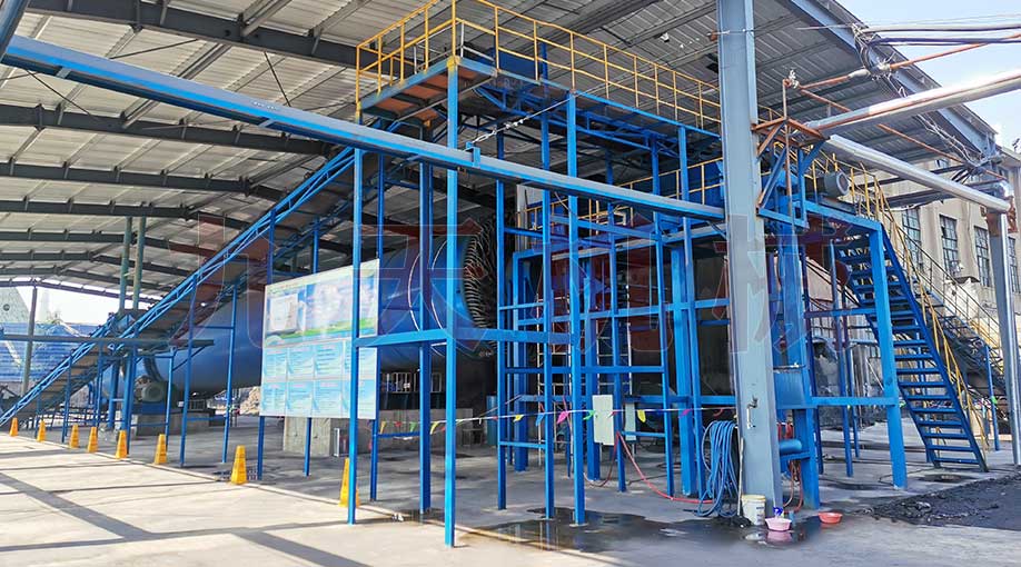 蒸汽煤泥烘干機(jī)設(shè)備圖