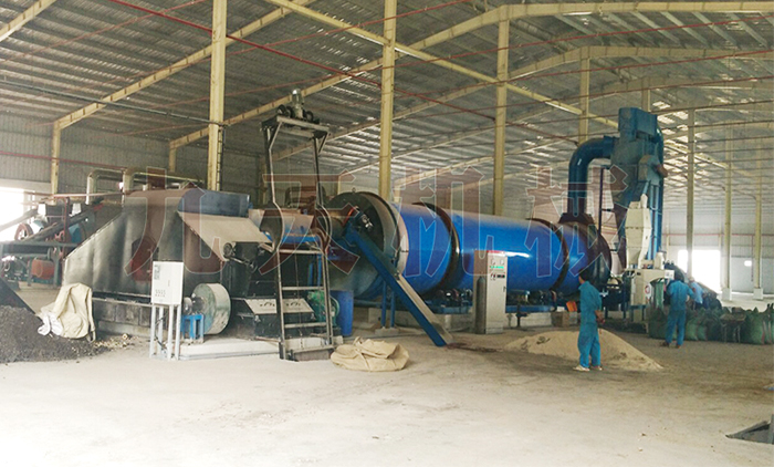 豆渣烘干機(jī)設(shè)備圖