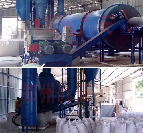 福建啤酒糟烘干機(jī)生產(chǎn)現(xiàn)場(chǎng)