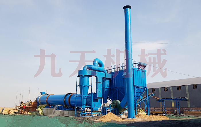 山西壽陽煤泥烘干機(jī)現(xiàn)場圖
