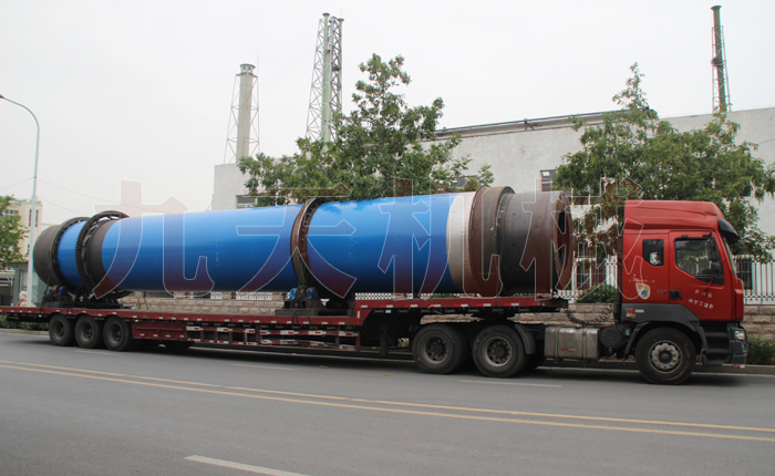 陜西煤泥烘干機發(fā)貨現(xiàn)場