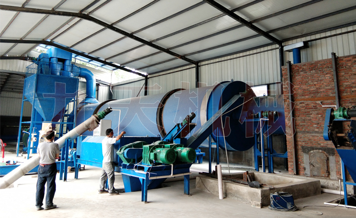 江蘇啤酒糟烘干機(jī)現(xiàn)場(chǎng)圖