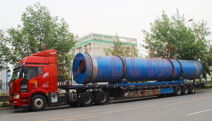 藥渣烘干機發(fā)往黑龍江