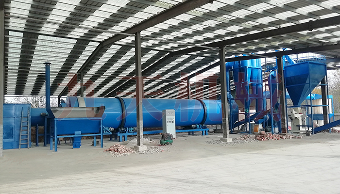 江蘇醬醋渣烘干機(jī)現(xiàn)場(chǎng)圖